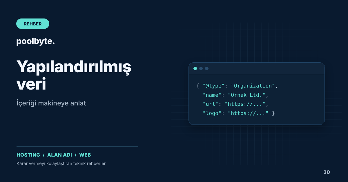 البيانات المنظمة باستخدام Schema.org وJSON-LD